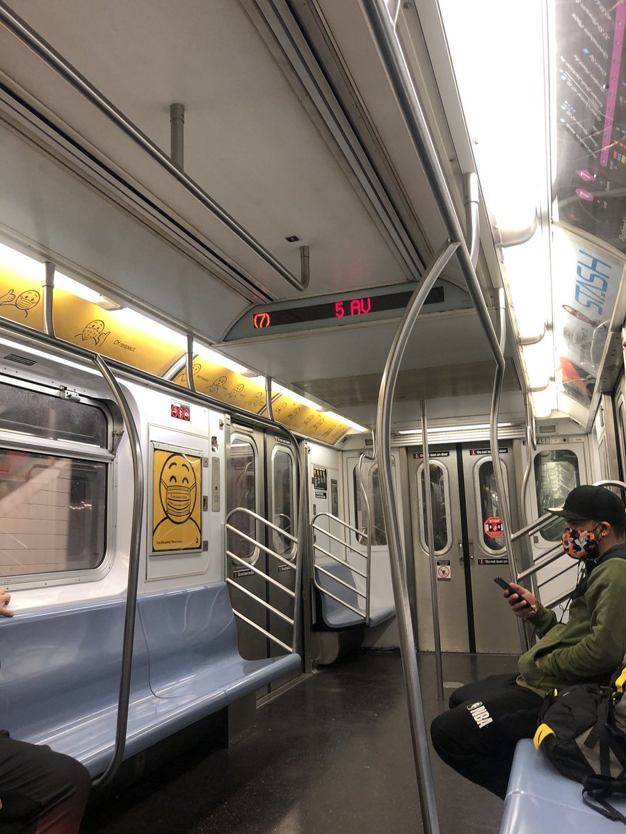 sangitakhadka's tweet photo. Today, after a year commuting in #NYC subways & @LIRR ! #NYLockDown #COVID19 https://t.co/Un8ZhJ5F2x
