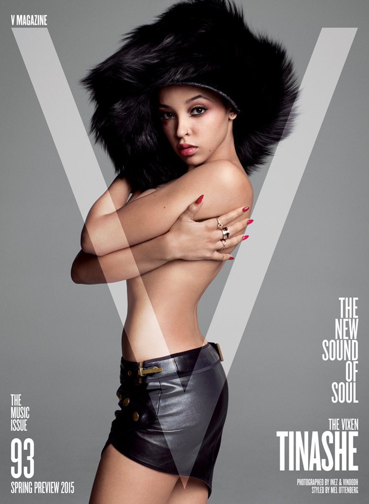 fallnalien's tweet photo. fka twigs and tinashe for the 2015 music issue of v https://t.co/doAdi0gl3q