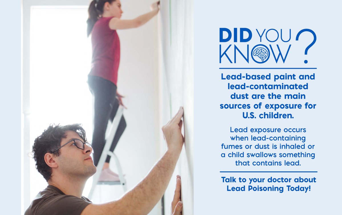 Meridian_Bio's tweet photo. What do you know about lead poisoning? Visit our education & outreach page to brush up on your knowledge: https://t.co/230SGfc4ve
#Leadcare #LeadPoisoning #PublicHealth #LeadFreeKids https://t.co/8VFaRgu1Cg