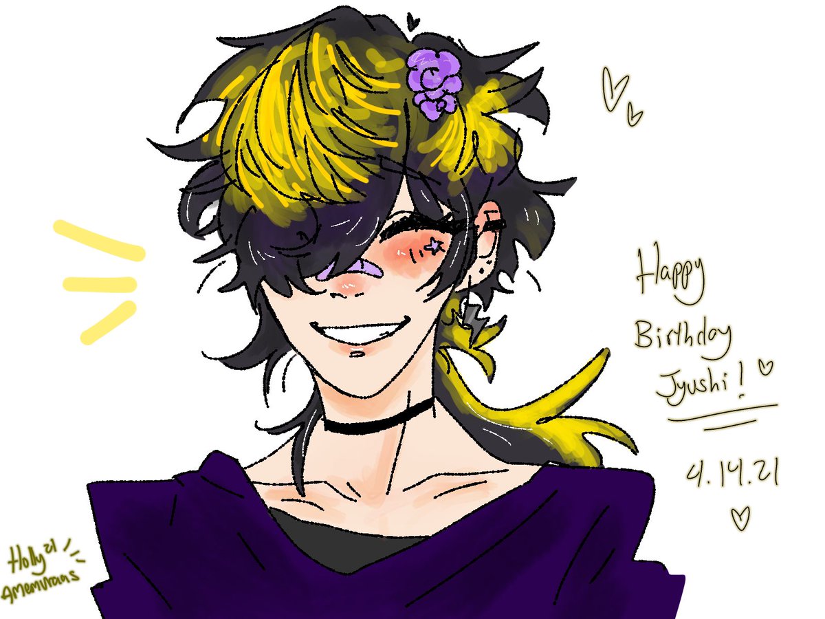 caIxco's tweet photo. HAPPY BIRTHDAY JYUSHIII HERES A SIMPLE LIL DOODLE FOR MY BABY BOY #hypmic https://t.co/Y5lCLdLz5p