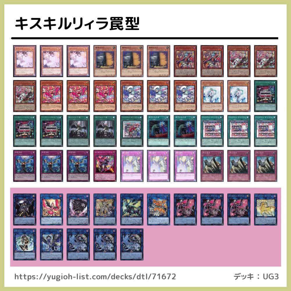 遊戯王デッキレシピ キスキルリィラ罠型 T Co E1wfbnzqem 遊戯王デッキレシピ キスキルリィラ罠型 T Co E1wfbnzqem