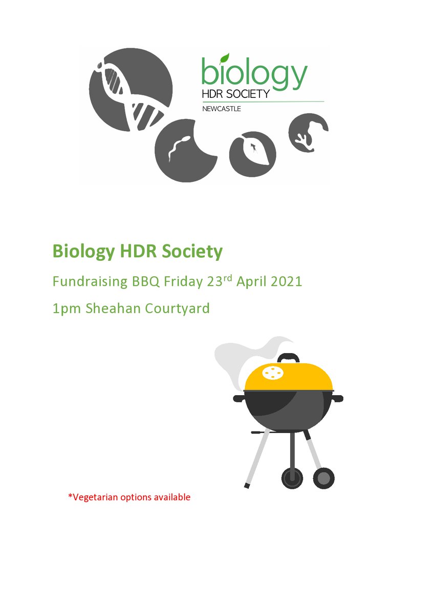 Join us next Friday for a BBQ after the seminar! Food and drinks available