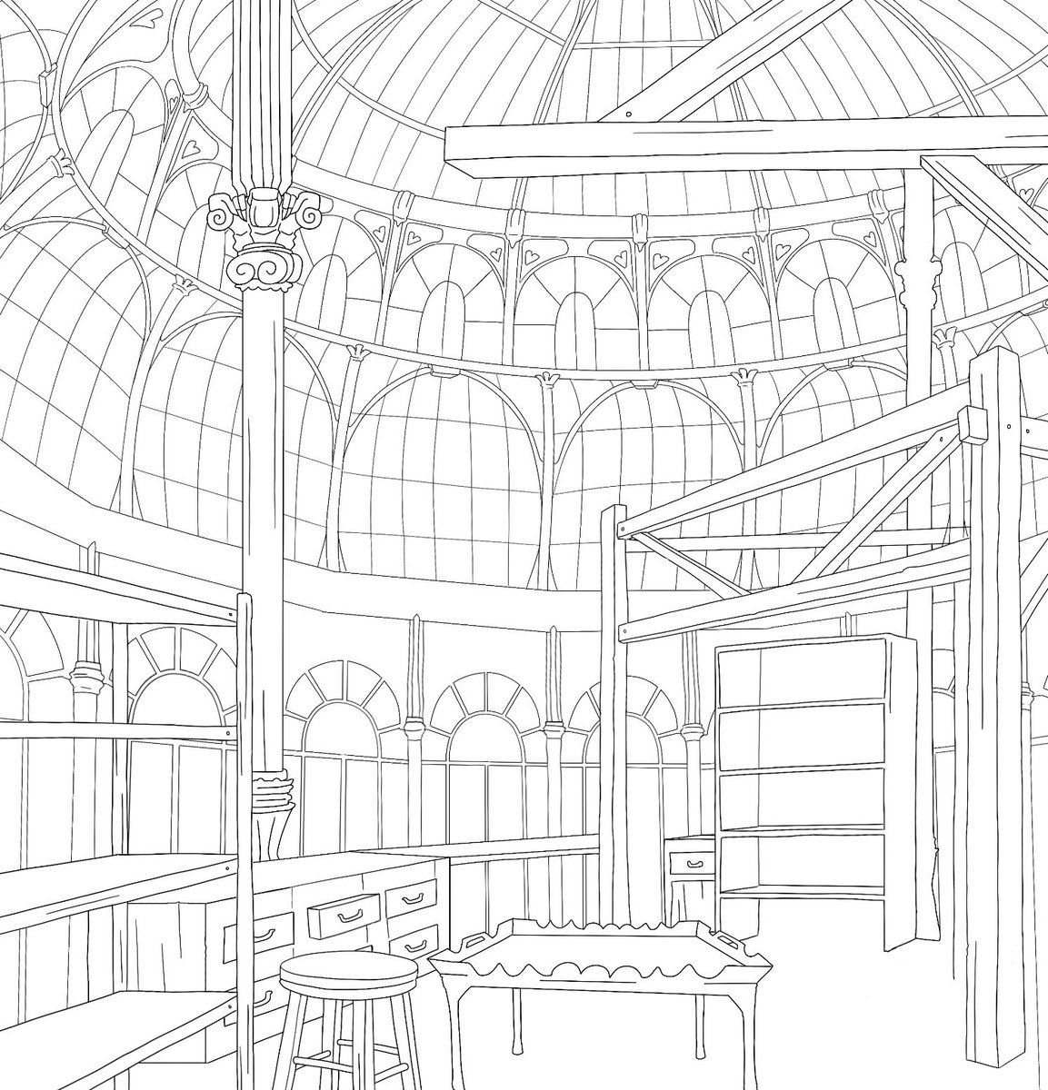 I'm suffering so much from impulsively creating entire backgrounds 