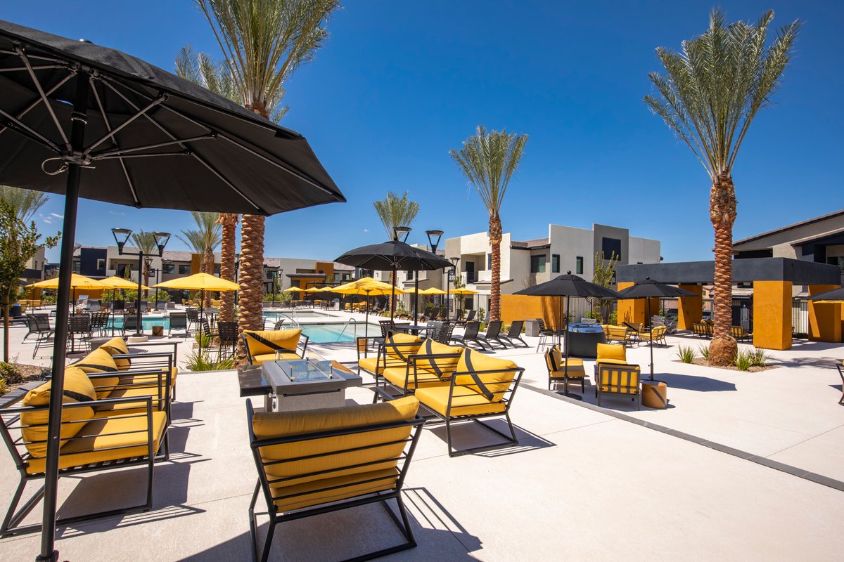 As the weather warms up it gets harder to resist sitting by the pool! Check-in with your property's leasing team for pool rules and regulations prior to cooling down. ☀️

📸: The Aviator  

#WestCorpManagmentGroup