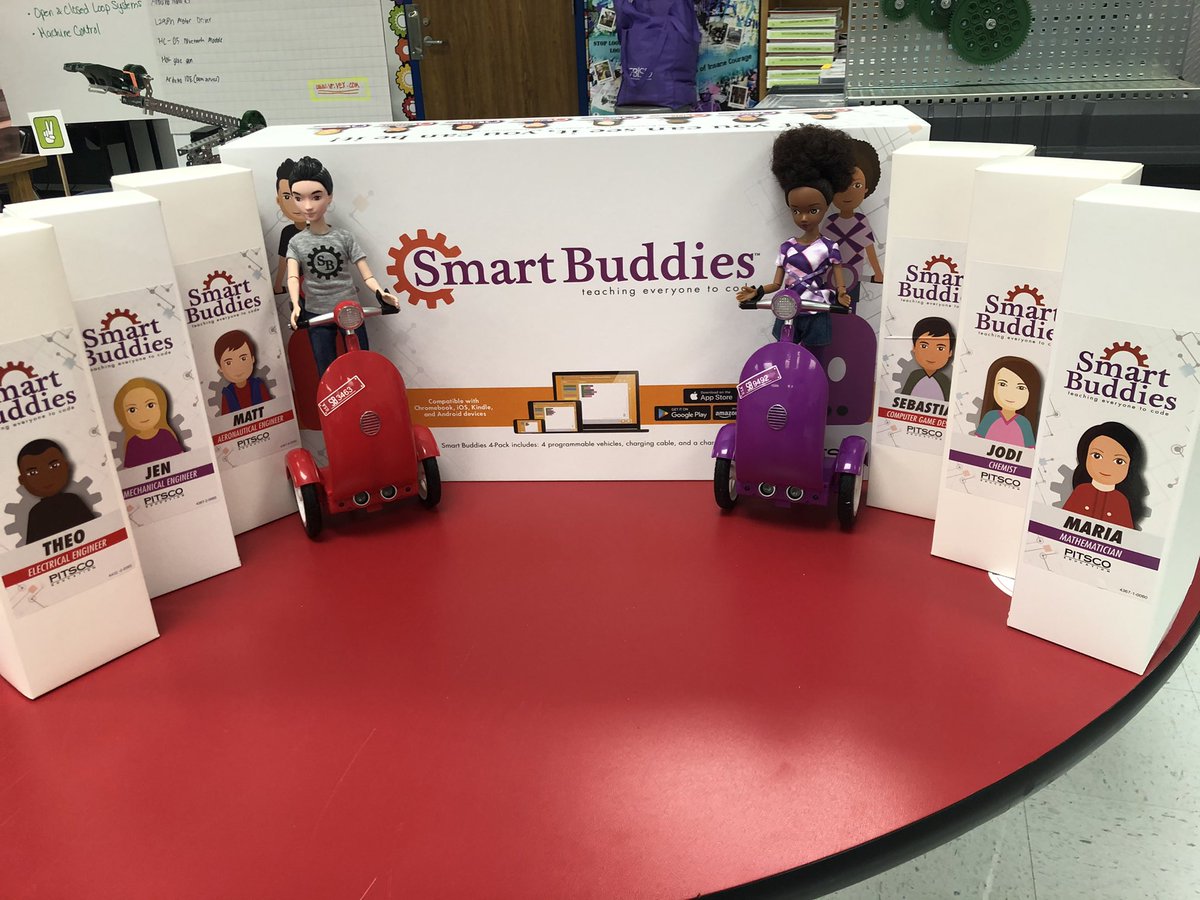 THANK YOU <a href="/WillowridgeWOH/">WHS Wall of Honor </a> for our Smart Buddies!  We are brainstorming coding projects. #LearnThings 🦅💙🤍 #STEM