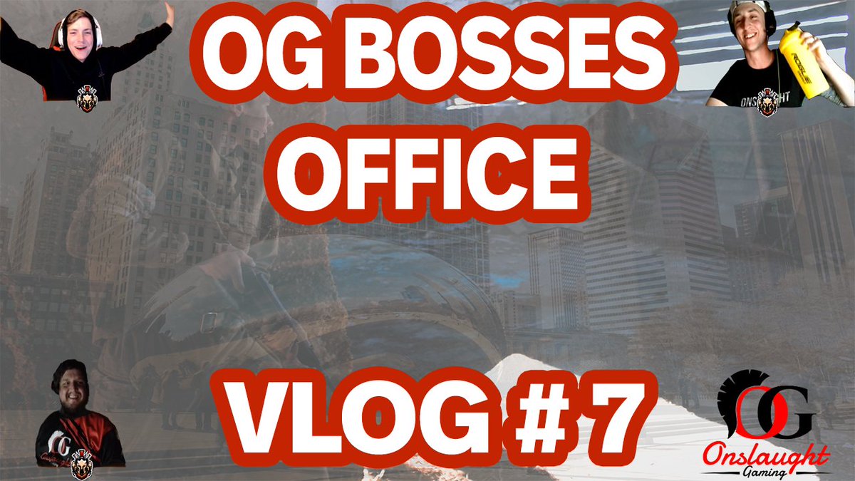_TeamOnslaught's tweet photo. OSG Bosses Office VLOG #7 is out now on YouTube ๐บ Comment anything you want answered on VLOG #8 this Friday at 10pm EST โค
๐ธ๏ธ @ProInfinityy
๐ธ๏ธ @rthorne80
๐ธ๏ธ @OGPlCKLE
https://t.co/AIBXuaH1aV
#VLOG #OSG #OnslaughtGaming #OnslaughtSZN #OGARMY #TheOGDifference https://t.co/UKb7Q4DNT3