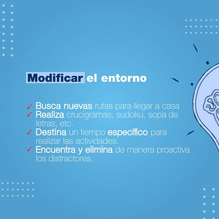 JIMENAARISTILO's tweet image. ¿ Sabía qué ?
Las funciones ejecutivas son actividades mentales complejas, necesarias para planificar, organizar, guiar, revisar, regularizar y evaluar el comportamiento necesario para adaptarse eficazmente al entorno y para alcanzar metas. Estrategias para mejorarlas....