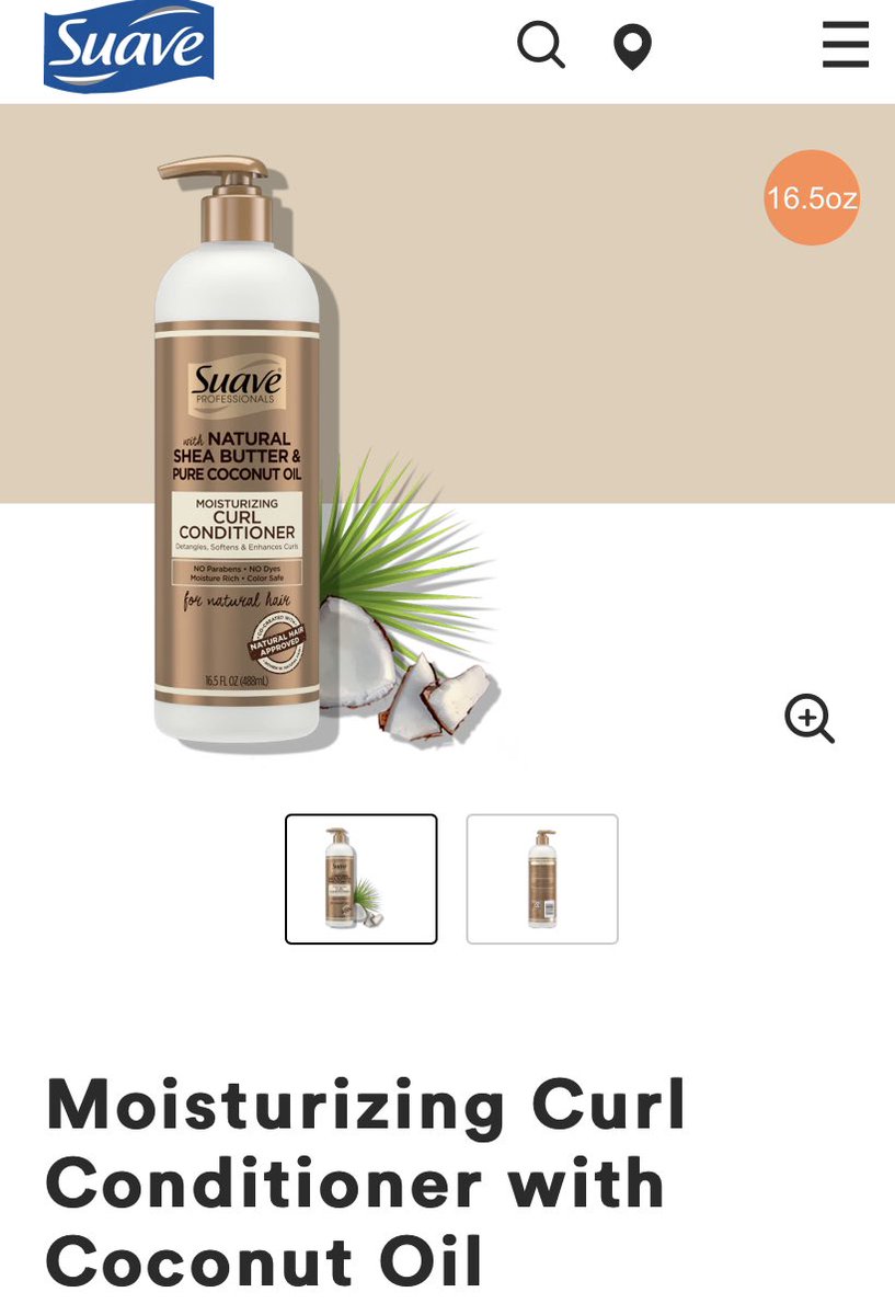 kporter's tweet photo. Just had a fantastic chat with service agent Ana with #Suave   On a whim I bought a bottle of Suave Professionals Moisturizing Curl Conditioner.  Aaahhhh-MAZING!!! https://t.co/0qIBuxurUp