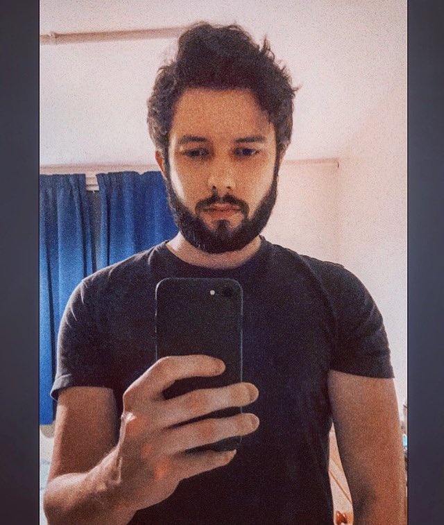 AliBardwell's tweet photo. Had a go at cutting some of my lockdown curls from over my ears. Bit more presentable, but yeah, lockdown hair and beard are still in full effect! #lockdownhair #lockdownbeard https://t.co/im3KaVmRI8