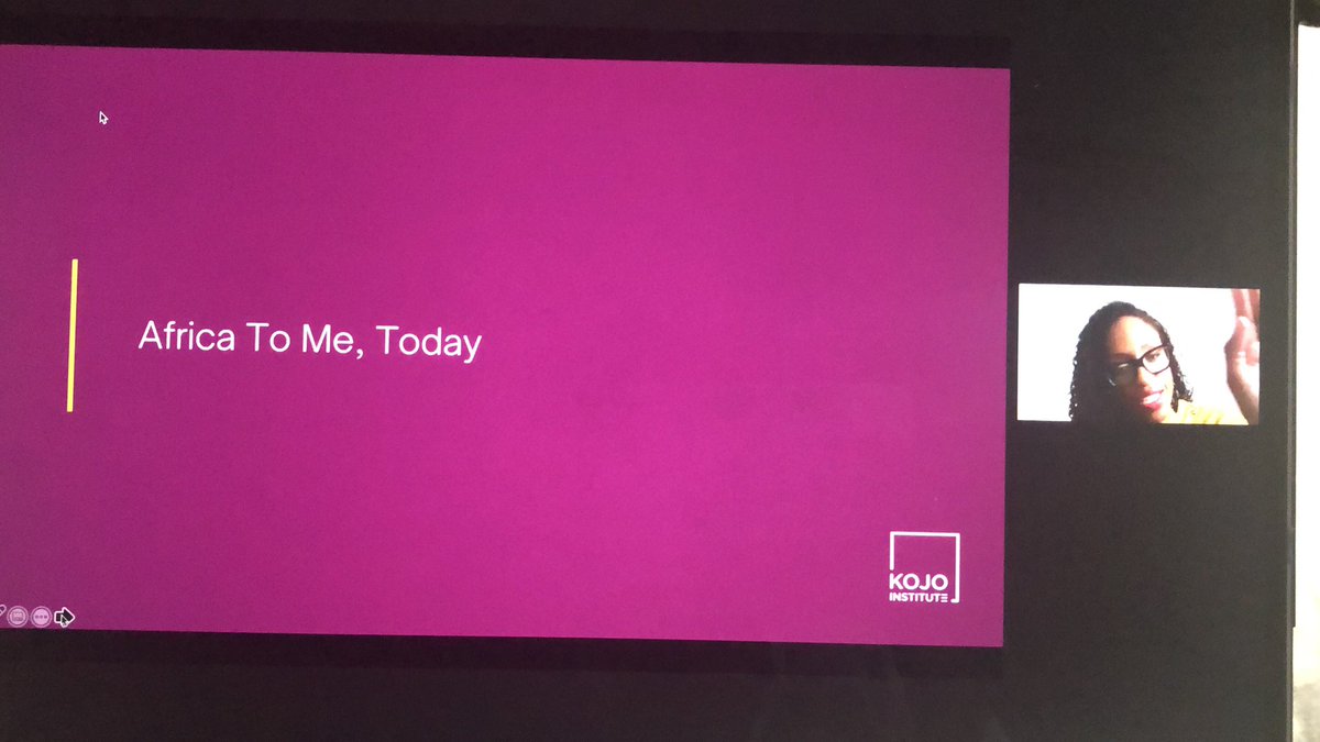 “Africa is the opposite of everything you have been taught.” @mskikeojo