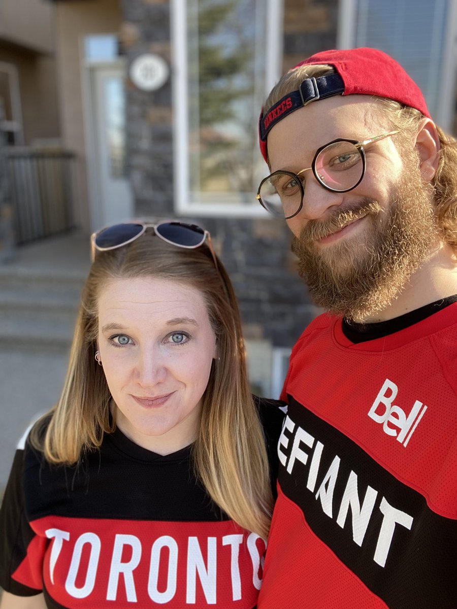 SirDrJM's tweet photo. I can't wait for the 2021 season of the Overwatch League to start and these arrived just in time! #risetogether #OWL2021 #Overwatch #esports.  Also @TorontoDefiant if you're looking for a couple models out in #yyc you know how to reach me 😎 https://t.co/v1aUQDooct