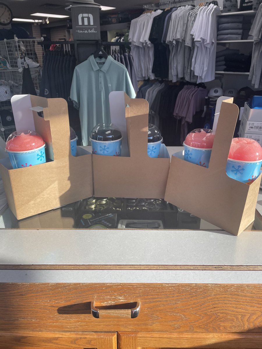 Can’t thank @JordanKrulicki enough for taking care of the <a href="/rdgcc1922/">Red Deer Golf & Country Club</a> staff with slurpees on a busy Wednesday night #memberappreciation