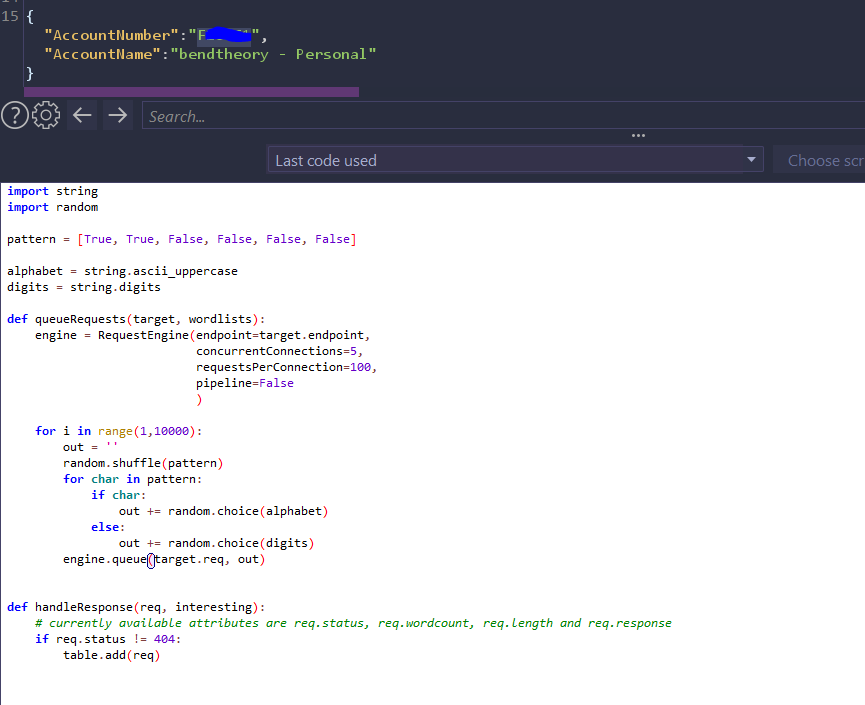 The Intruder Script