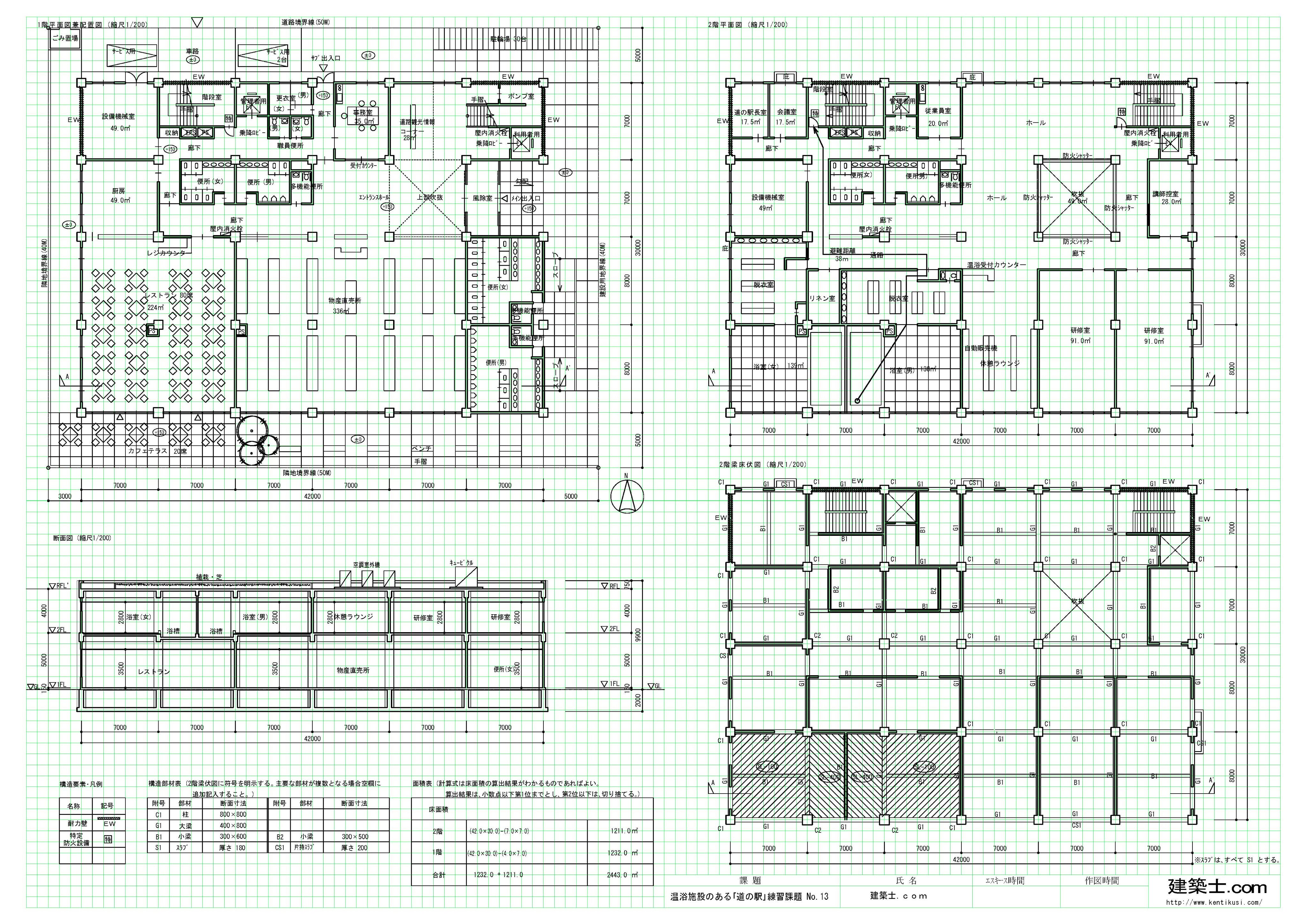 建築設備士 第二次試験（設計製図）の課題について｜日建学院