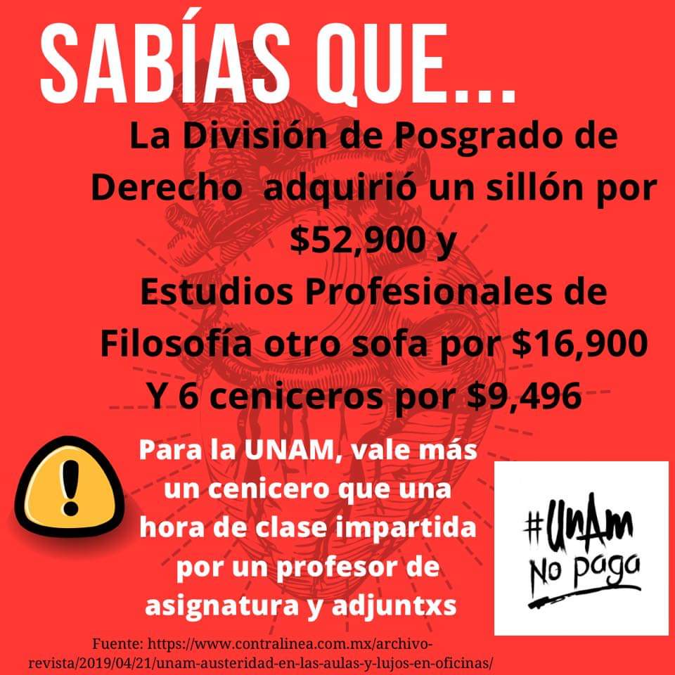 johnny_jonny's tweet photo. #UNAMnopaga 
#FQReconoceElParo
#BedollaDaLaCara
#unampagaincompleto 
#cienciasunamnopaga https://t.co/b5QCWXAY14