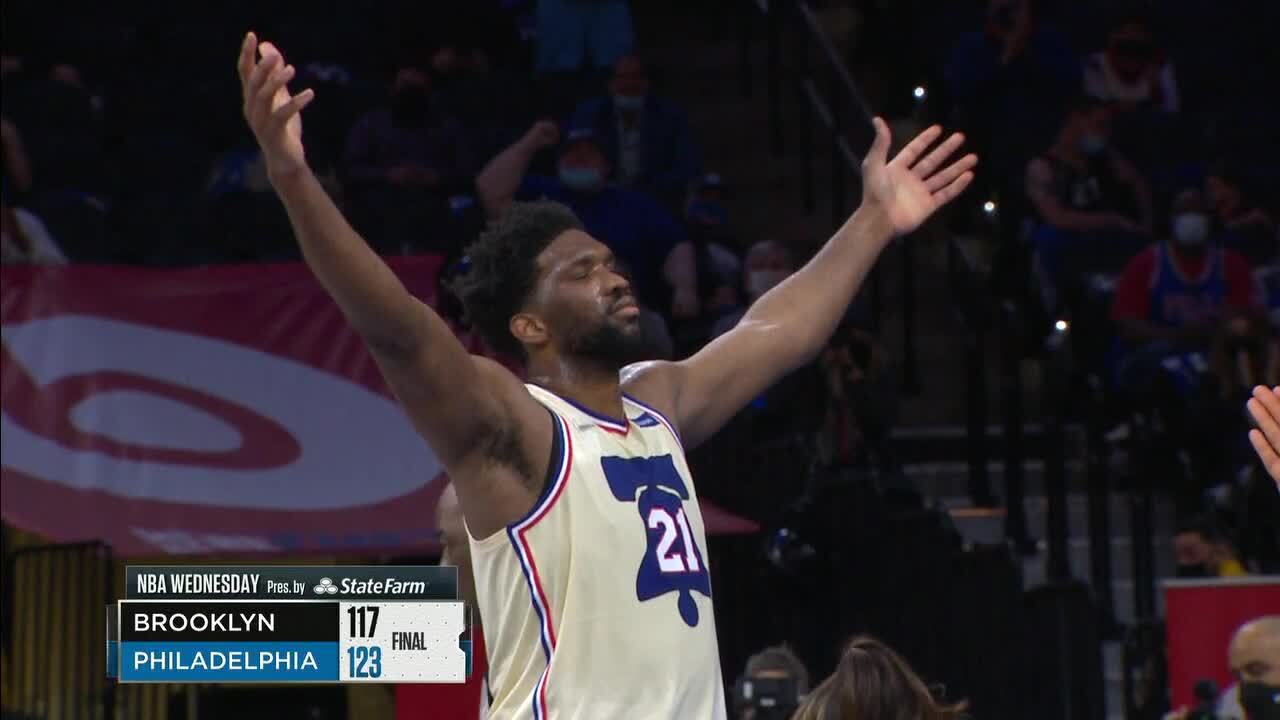 ESPN on Twitter "The Sixers hold off the Nets to take sole possession