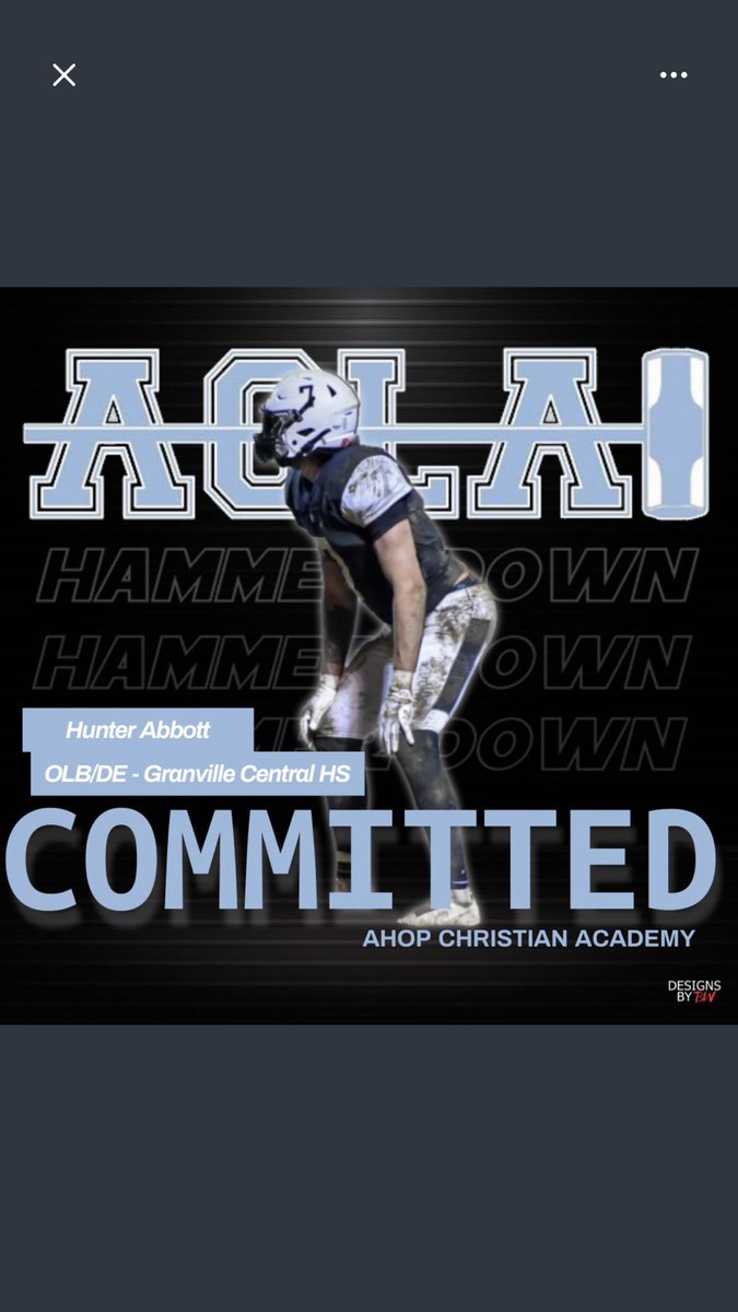 Thanks <a href="/AcademyAhop/">AHOP CHRISTIAN ACADEMY Football</a> for a chance to prove what I can do! #AHOP22