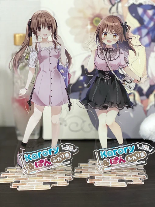 アクリルグッズ好きすぎるんだ…!?

#かろりぱん 