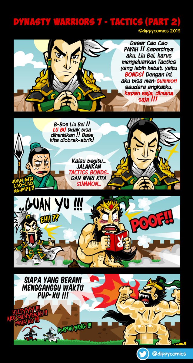 dippycomics's tweet photo. Throwback Comics: Dynasty Warriors 7 (Part2)

#dippycomics https://t.co/O9ZRvb6I3p