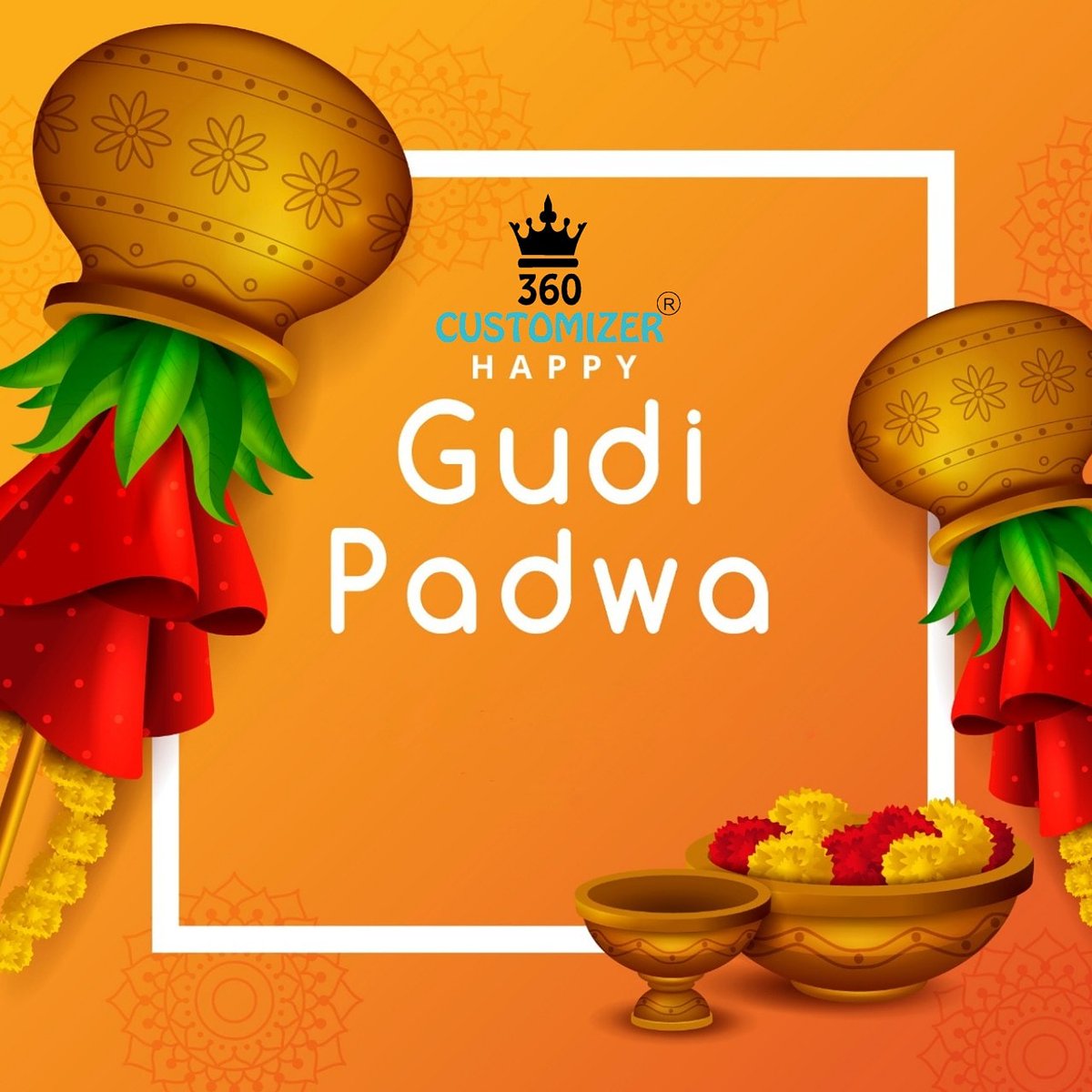 360Customizer's tweet photo. Form the family of 360Customizer 
We wish you a very Happy Gudi padwa 😊
.
.
.
.
#marathinewyear#gudipadwa#ugadi#festival#happiness#360customizer#india#maharashtra#pune https://t.co/s1NVs7bBDi