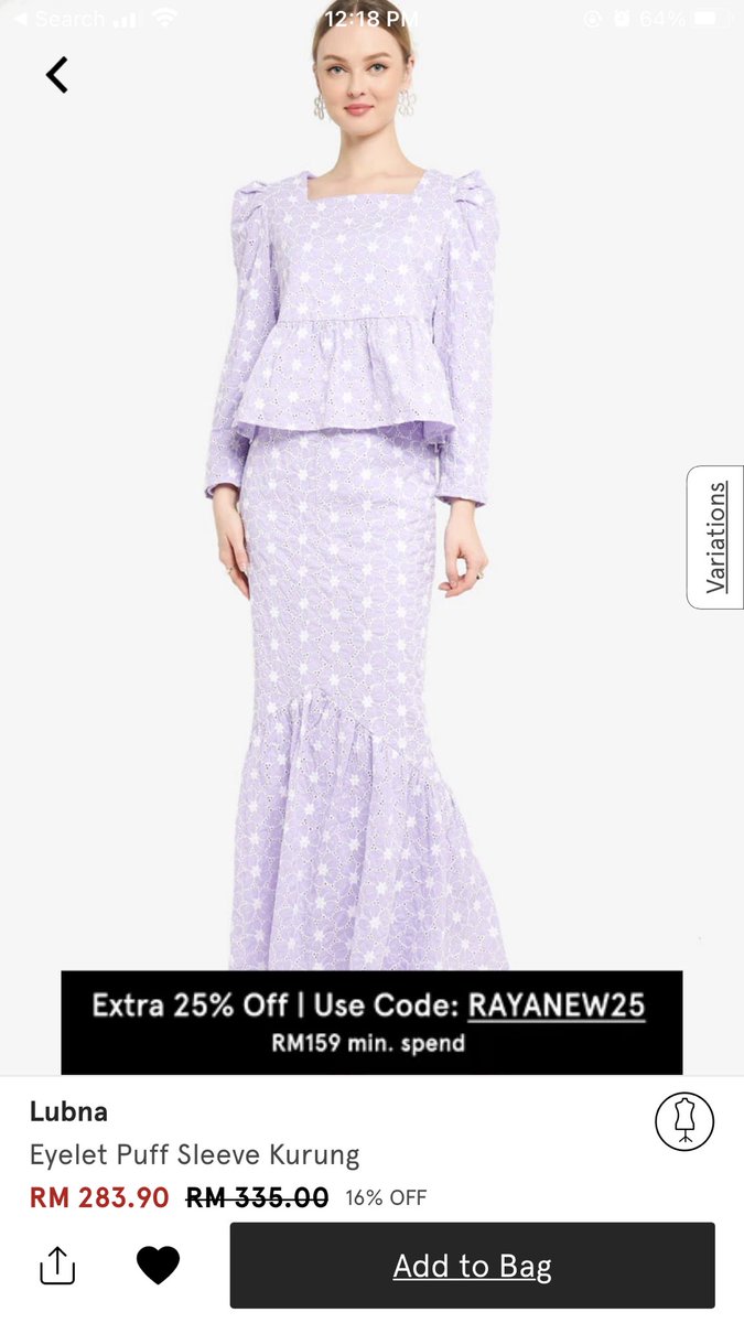 Guys jom bincang baju raya yang lawa hehe drop the links in the replies! Love Lubna’s collection there’s so many to choose from and these are so cute!! 