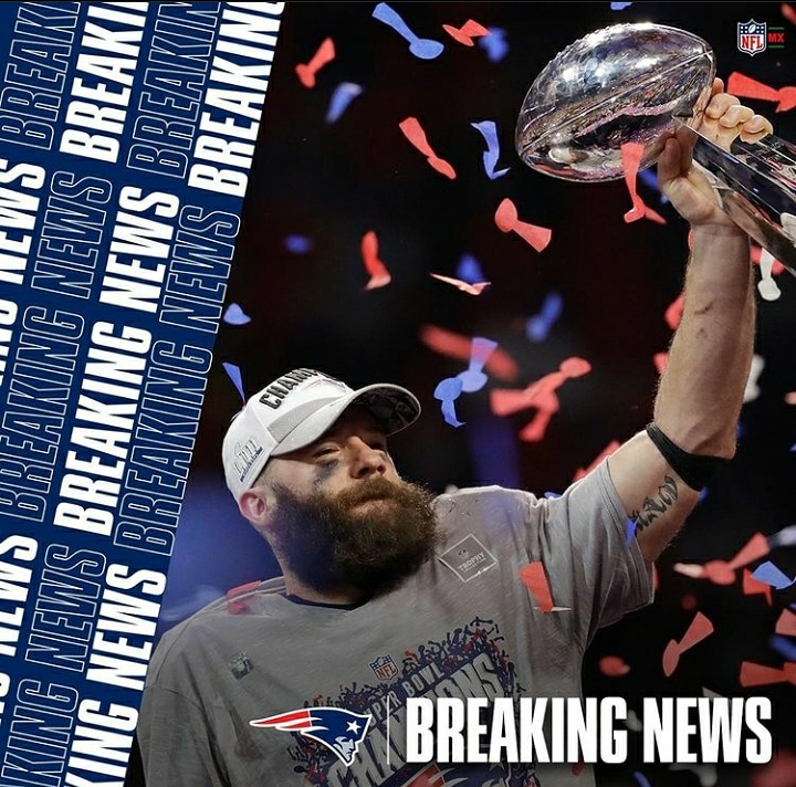 Lideresdeldep's tweet photo. MINITRON FUERA! 

Después de haber sido cortado de su casa los Patriotas de New England

Anuncia su retiro después de 11 temporadas como WR en la causa patriota 

Sin duda un nombre que va a quedar grabado en la historia del Hall of Fame 

EDELMAN❤���

#minitron #pats #patriots https://t.co/EYE5uw8QfA