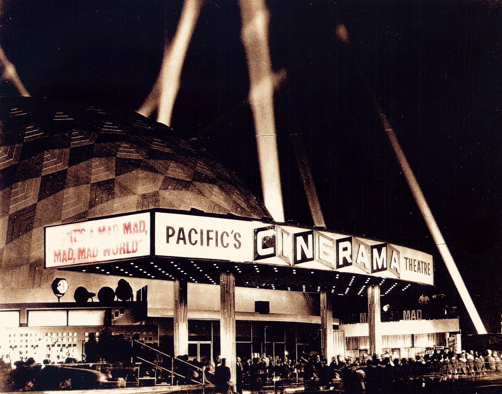 تويتر \ Vintage Los Angeles على تويتر: "Today we found out the Cinerama  Dome is closing. The very first movie to play at the Dome was, “It's a Mad  Mad Mad Mad