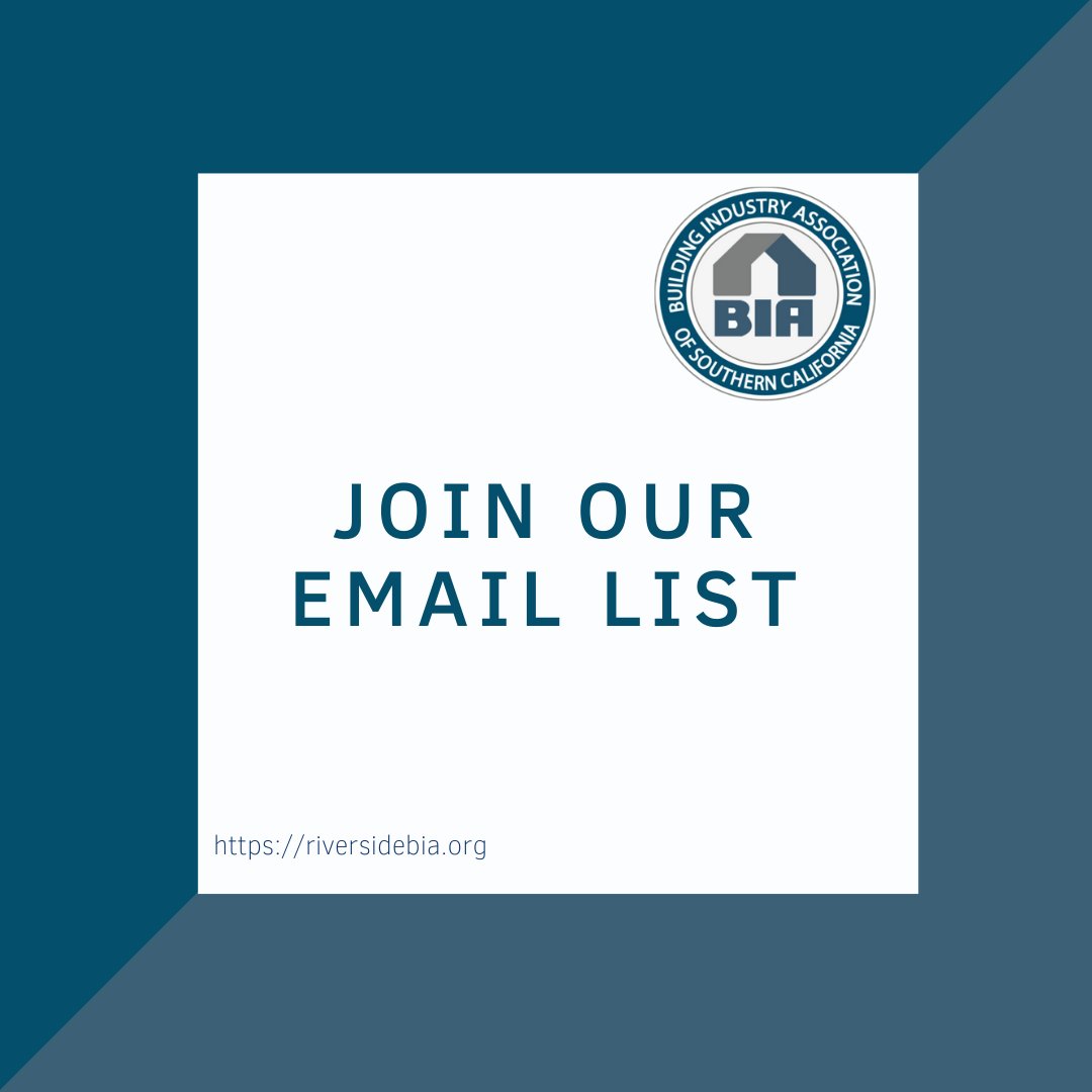 biariverside's tweet image. Join our mailing list to stay up-to-date on all things #BIARiverside! You'll be the first to hear about events, news, and membership resources. At the top of our website click on the "join our email list" to sign-up! bit.ly/3uKFUg6 #buildingindustry #biasc