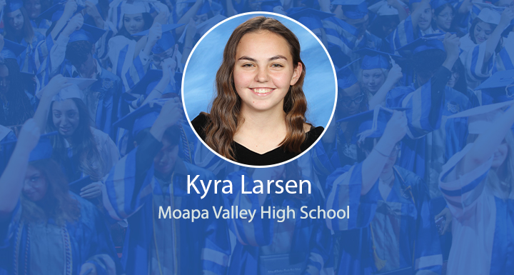 CCSD (@clarkcountysch) on Twitter photo #StarGraduate Kyra Larsen of <a href="/MoapaValleyHS/">Moapa Valley HS</a> was elected student body president and led students through the unusual and difficult 2020-2021 school year.
She did this while maintaining exceptional grades in high-level classes
Congrats, Kyra! 🌟🎓
newsroom.ccsd.net/star-graduates… #StarGraduate Kyra Larsen of <a href="/MoapaValleyHS/">Moapa Valley HS</a> was elected student body president and led students through the unusual and difficult 2020-2021 school year.
She did this while maintaining exceptional grades in high-level classes
Congrats, Kyra! 🌟🎓
newsroom.ccsd.net/star-graduates…