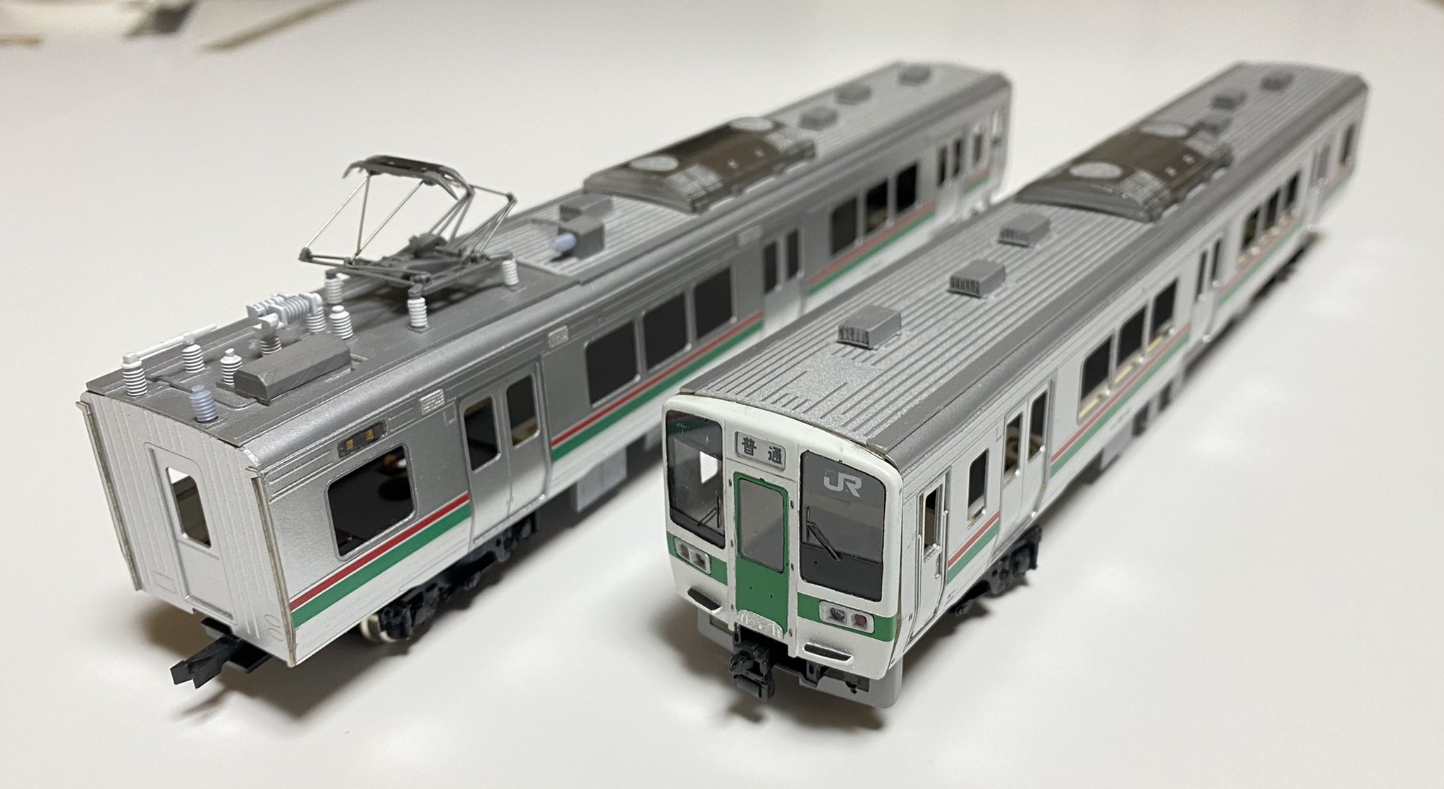 模型工房パーミル JR東日本 211系基本3両セット ペーパーキット①