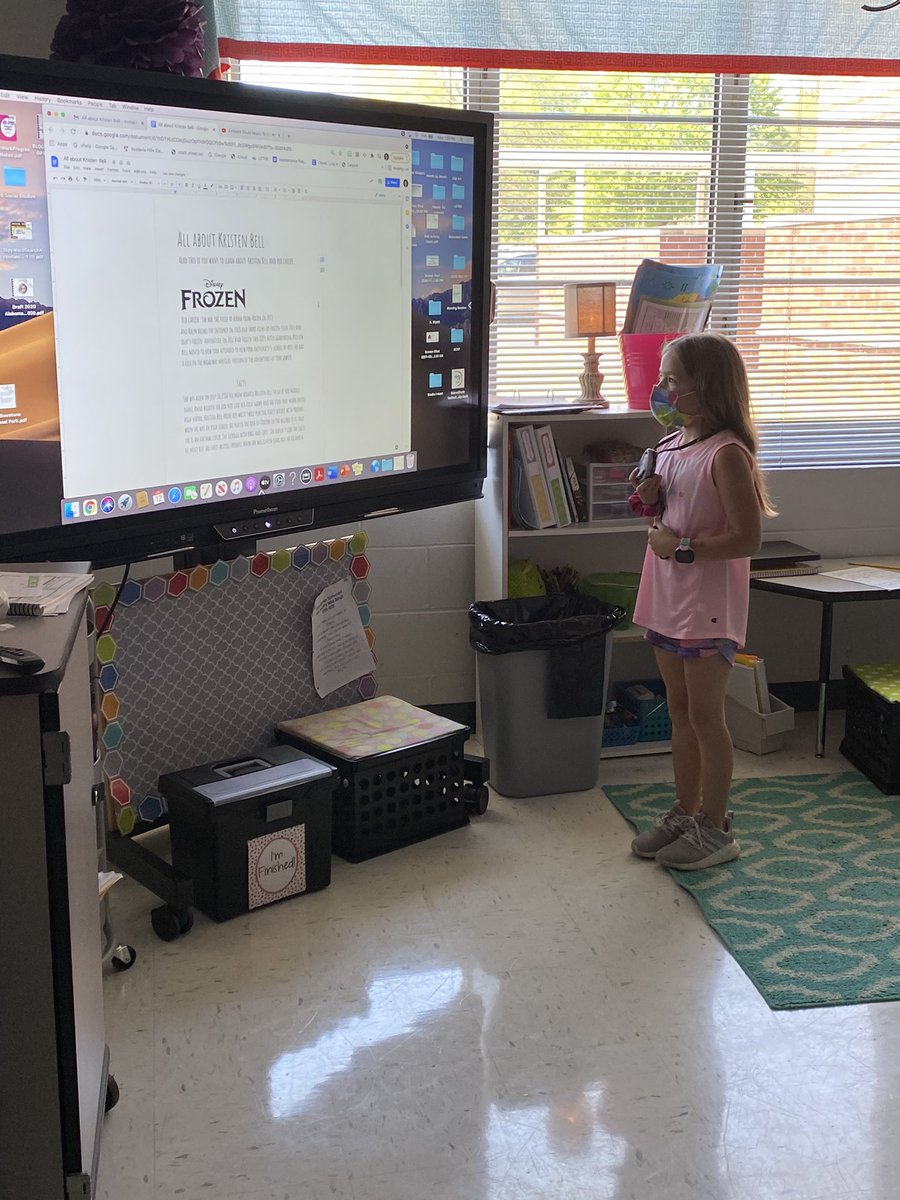 WyattWildThings's tweet photo. Wrapping up “dig deeper” projects! Spin off research from our state reports—students chose one thing they learned and created a separate research project—Great Lakes, Kristen Bell, Zion National Park, NYC—lots of new learning! @vhelpk5 https://t.co/AUEiQ1oH3O