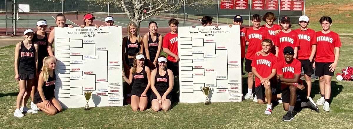 Titan Tennis (@nohstitantennis) on Twitter photo A big day for Titan Tennis at the region championships today. Titans and Lady Titans sweep the Ships! <a href="/TheOEnews/">Oconee Enterprise</a> <a href="/ocleadersports/">Oconee Leader Sports</a> <a href="/ABHpreps/">ABH Preps</a> A big day for Titan Tennis at the region championships today. Titans and Lady Titans sweep the Ships! <a href="/TheOEnews/">Oconee Enterprise</a> <a href="/ocleadersports/">Oconee Leader Sports</a> <a href="/ABHpreps/">ABH Preps</a>