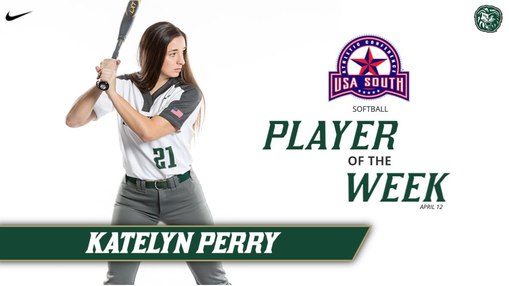 When you hit a home run, bat over .500 for the week AND deliver a walk-off, it's hard to deny you the hardware 😏

For the second consecutive week, KP takes home USA South Player of the Week honors!