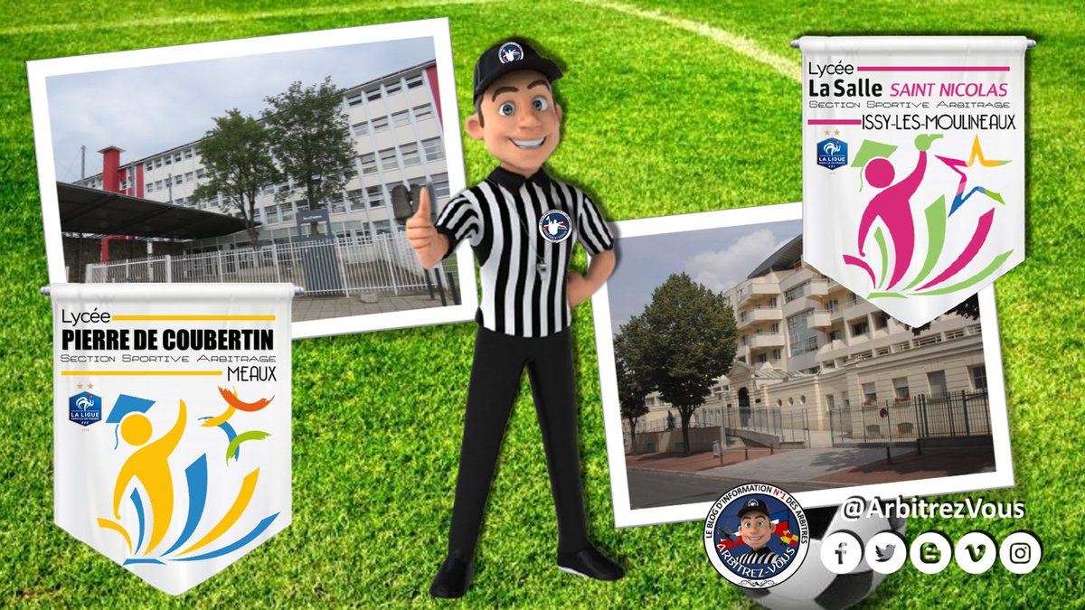 ArbitrezVous's tweet photo. #LPIFF - Vous êtes Lycéen(ne) ? Aménagez vos horaires de classe pour perfectionner votre arbitrage... Rejoignez l'un des deux lycées d'Île-de-France vous proposant une Section Sportive Filière Arbitrage ... 😃👍
ℹ️ https://t.co/deQRlRgh9w
@FFF @LPIFF75 @District_92 @Sports_gouv https://t.co/kRvRpPEN5f