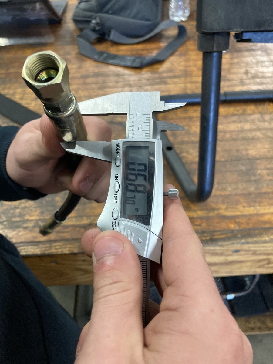 ati_witter's tweet photo. Huge thank you to Sam Bauder and Nick Baughman for helping our @OhioStateATI students in Precision Ag class learn about the correct tools and proper techniques to make connectors and hydraulic hoses! https://t.co/ootBNN7Sbh