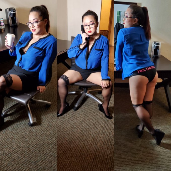 Does your office have a naughty secretary like me? 😛 https://t.co/GHSc3tRLPO<a href="/tag/model"class="tags"><span>#model</span></a><a href="/tag/onlyfans"class="tags"><span>#onlyfans</span></a><a href="/tag/onlyfansbbw"class="tags"><span>#onlyfansbbw</span></a><a href="/tag/asianonlyfans%20"class="tags"><span>#asianonlyfans </span></a>