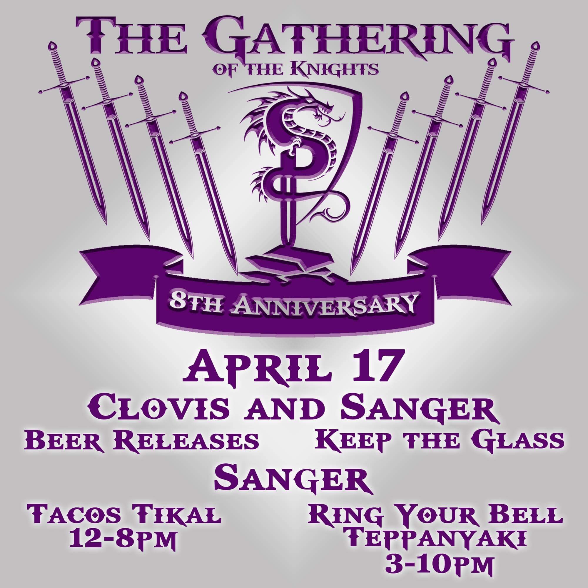 House Of Pendragon Our Food Truck Line Up For Our 8th Anniversary This Saturday We Will Open In Sanger And Clovis At Noon To Start The Festivities Hopbeer Drinklocal Craftbeer House Of Pendragon Our Food Truck Line Up For Our 8th Anniversary This Saturday We Will Open In Sanger And Clovis At Noon To Start The Festivities Hopbeer Drinklocal Craftbeer