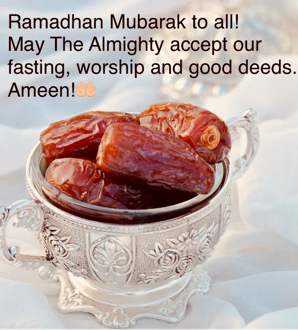 #Ramadhan Mubarak!