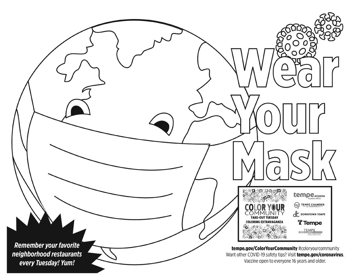 Tempegov's tweet photo. New vaccination site, mask ordinance news, Color Your Community and maybe free mac and cheese for a year!! It's all in today's COVID-19 update. https://t.co/cbPz4eAszw
#tempeaz #ourtempe #downtowntempe #maskup #coloryourcommunity #asu https://t.co/Al7r3BDBRu
