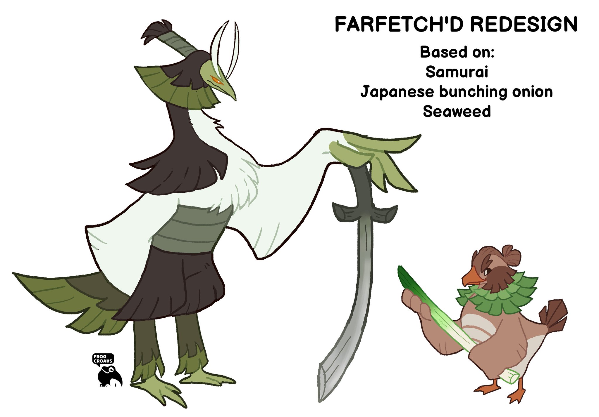 Lemmy on X: parry this filthy casual [farfetch'd (kanto and galar)  redesigns! rts appreciated]  / X