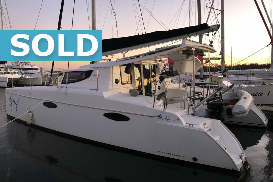 SOLD- 2010 Fountaine Pajot Mahe 36 Evolution 😎
