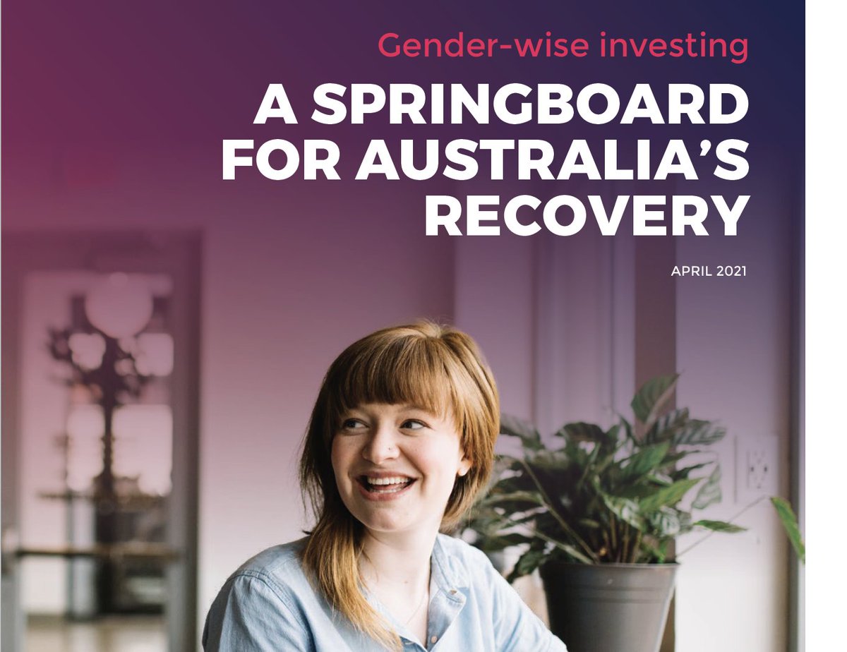 AIIWomen's tweet photo. We launched some key findings from our @EconomicsEquity report on the impacts of COVID-19 - Gender-wise Investing: A Springboard for Australia’s Recovery.

Australia’s gender equality will continue to slump without focused investment post COVID-19.
Read https://t.co/kJoMNwmidK https://t.co/dxSjZEZIk1