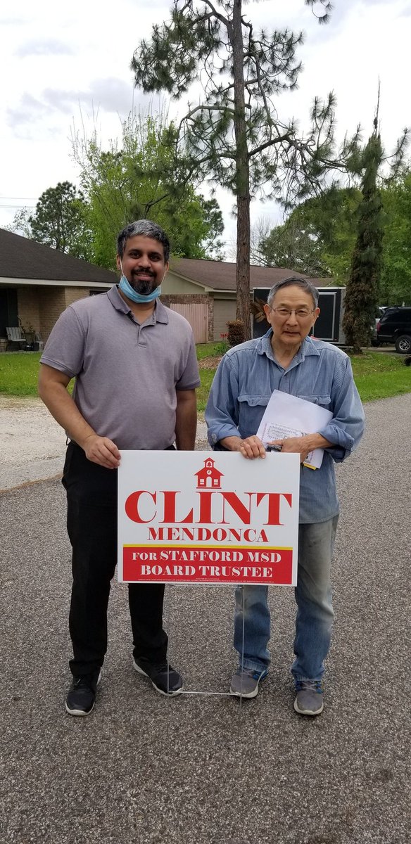 Clint4Stafford's tweet image. I was fortunate to get the advice and recommendations of PK Louie the other day.

Mr. Louie was the 1st Asian trustee in @StaffordMSD history. He served from 1991-2003, including as VP (1994-2000) and President (2001-2003).

#Clint4SMSD #Clint4Stafford
#CommittedtoSMSD