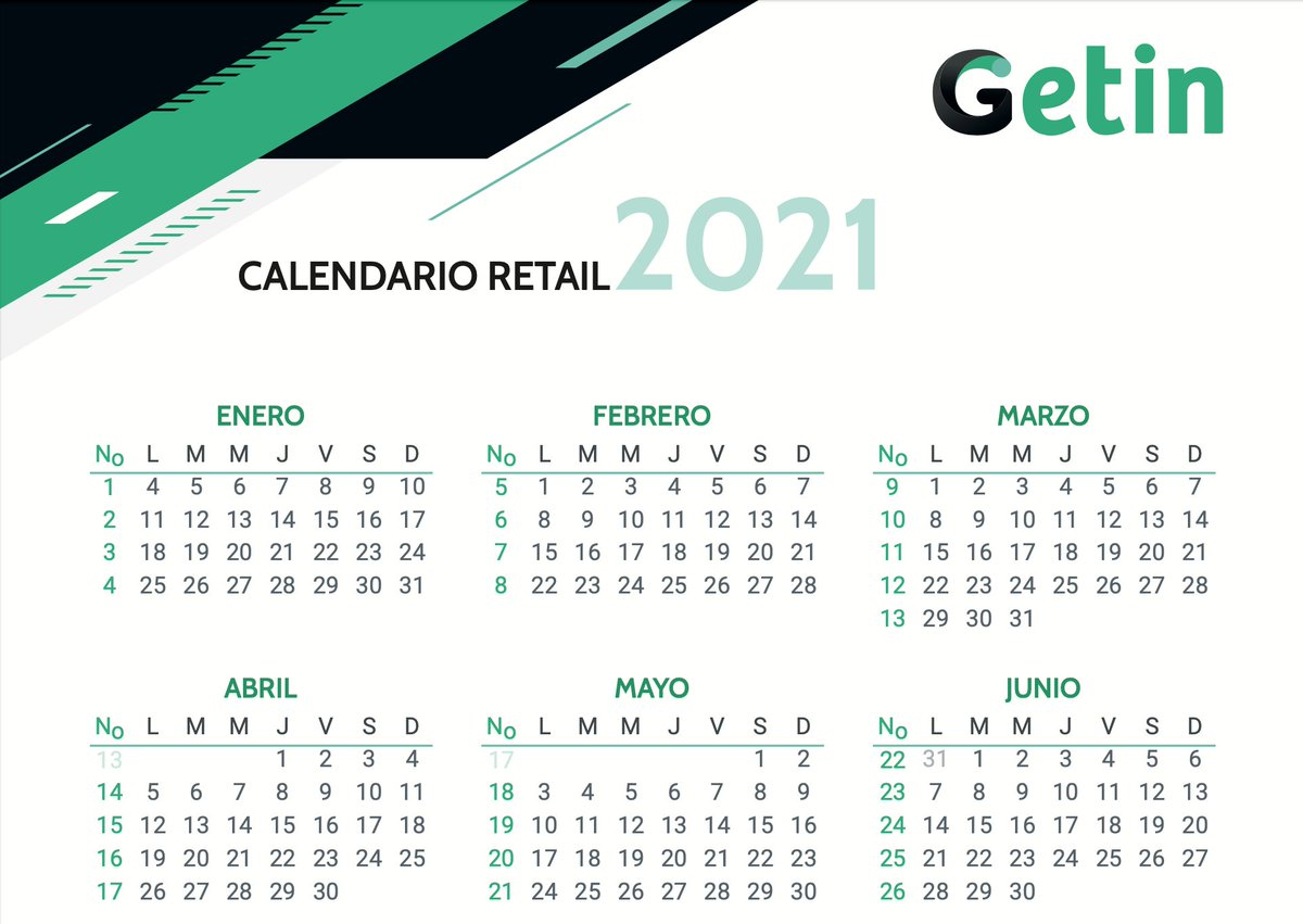 getin_mx's tweet image. Descarga nuestro calendario del 2021 con las semanas retail 👇🏼 

getin.mx/wp-content/upl…

#Retailtool #retailtip