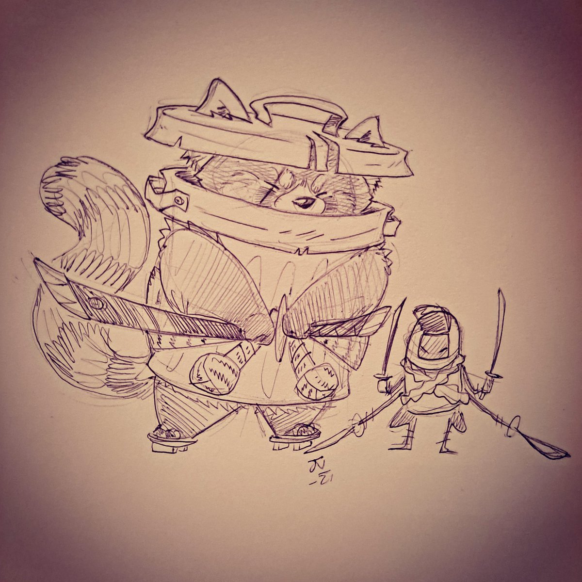 the_varvs's tweet photo. Red trash panda and litter bug
#redtrashpanda #trashpanda #redpanda #litterbug #cochroach #samuria #2021 #doodles #thevarvs #rivrav #varvir #ghosttoast https://t.co/Fsbge2h9Zp