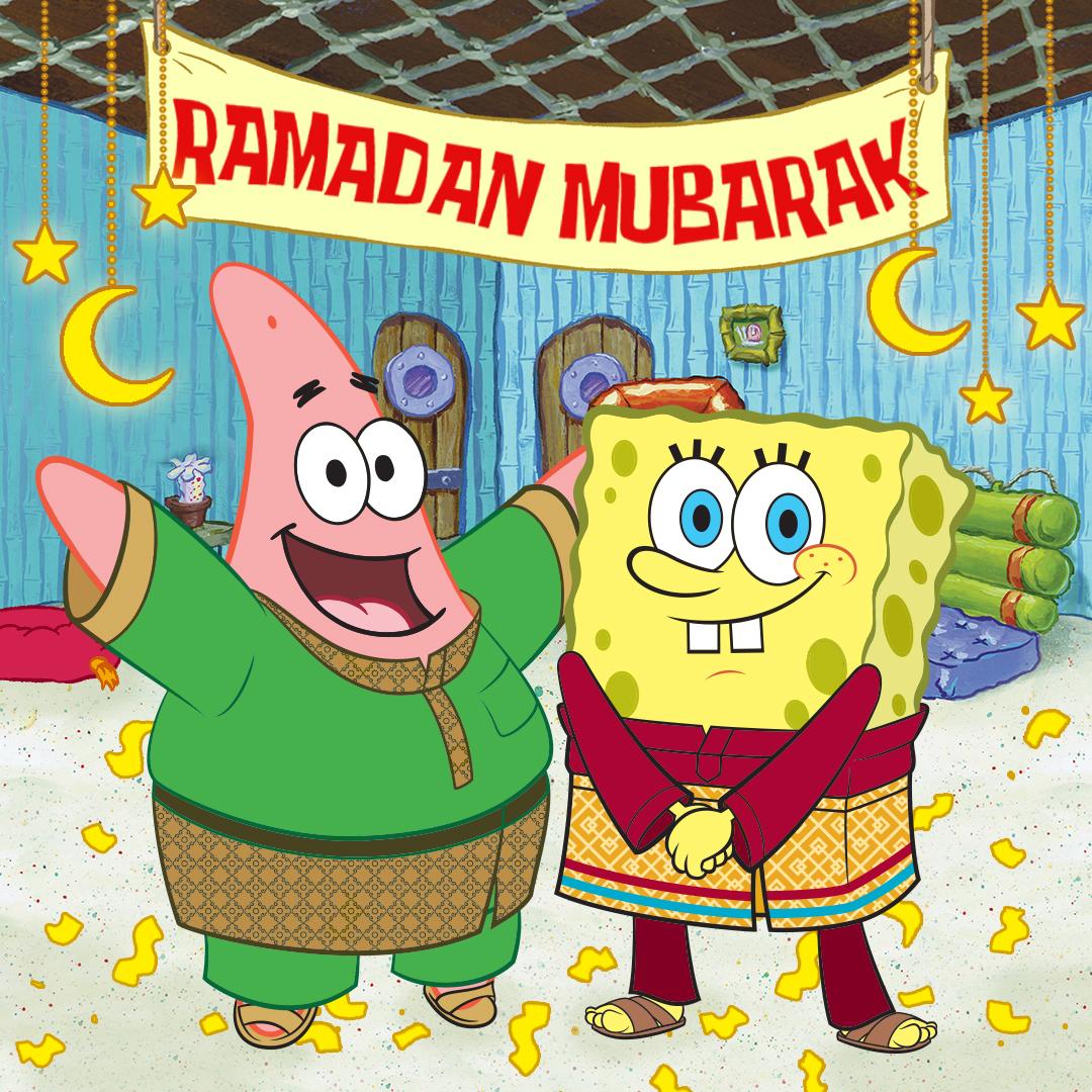 #ramadanmubarak #Throwback to when <a href="/SpongeBob/">SpongeBob</a> wished us last year. Yet another one during a #pandemic Blessings to everyone during this time.