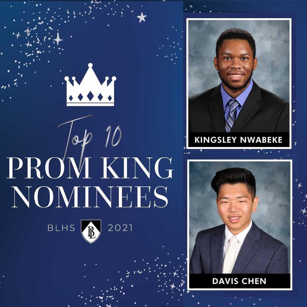 Congratulations to Kingsley Nwabeke and Davis Chen - our Blackfriars named as Top 10 Prom King Nominees!!