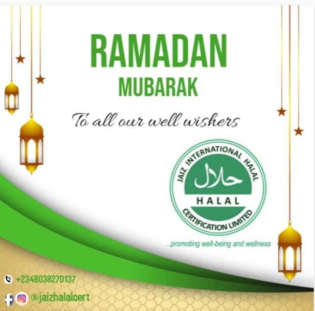 jaizhalalcert's tweet photo. Welcome to the blessed month of Ramadan, may you be blessed with all the goodness in this month. 
#Ramadan 
#jaizhalal
#promotingwellbeing https://t.co/9m2lBL4jgX