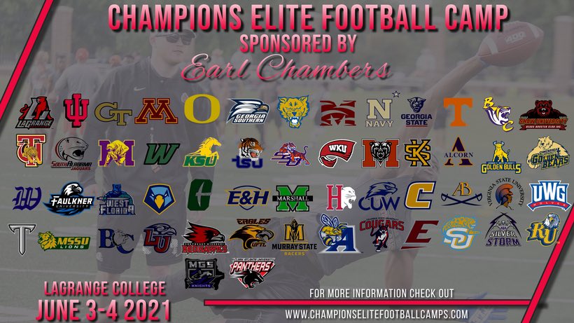 University of Oregon is officially locked in for the Champions Elite Camp!