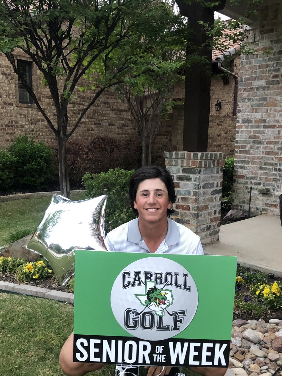 CarrollGolf's tweet photo. Mitchell Greenberg is our next Senior up this week! Stay tuned! https://t.co/M8EqCYDNAm